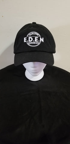 Dad Hats- Black  (Eden Logo)