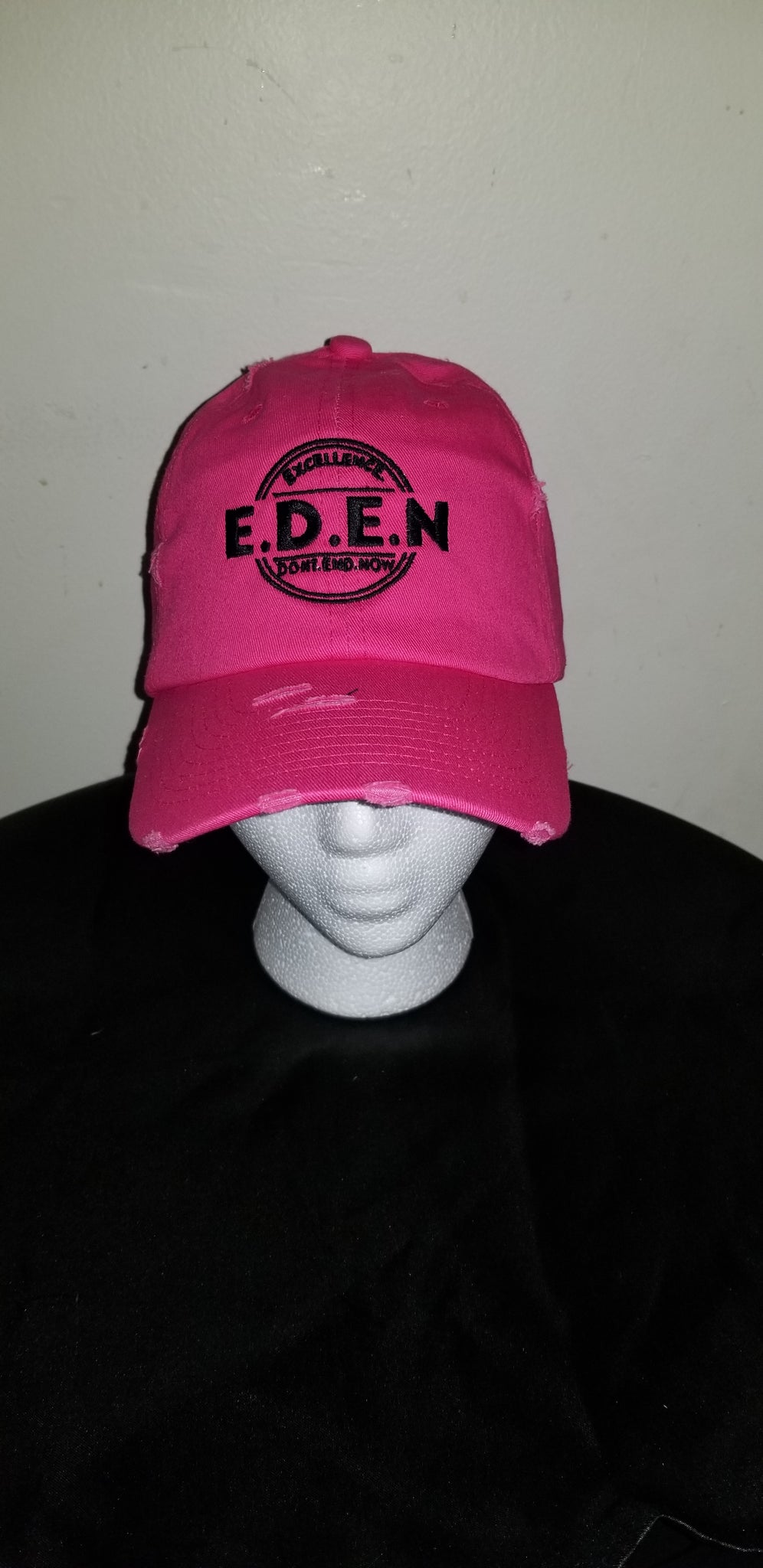 Dad Hats-Pink (Eden Logo)