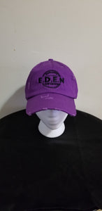 Dad Hats-Purple (Eden Logo)