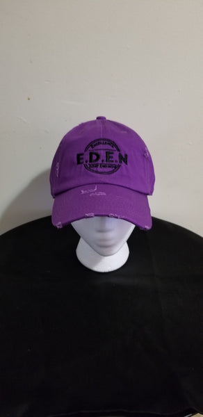 Dad Hats- Gray/White Army Fatigue  (Eden Logo)