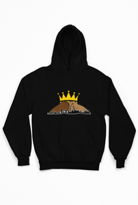 Let's Build Together Hoodie- Yellow Crown
